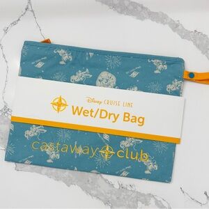 NWT Disney Cruise Line Castaway Club Wet/Dry Travel Bag